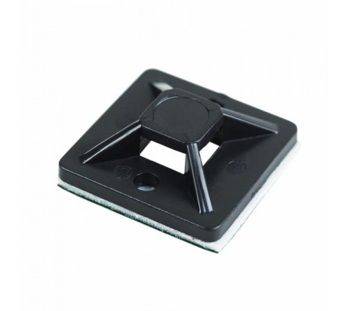 Площадка самоклеящаяся 20х20 мм, черная, упаковка 100 шт.  07-2021  REXANT