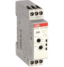 Реле времени CT-AHD.12 модульное (задержка на отключ.) 24-48B DC, 24- 240B AC (7 временных диапазонов 0,05с...100ч) 1ПК  1SVR500110R0000  ABB