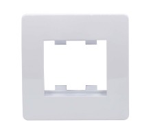 Каркас в сборе с рамкой под 2 модуля VIVA (для монтажа ЭУИ в коробки код 10123)  10242  DKC