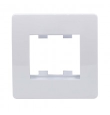 Каркас в сборе с рамкой под 2 модуля VIVA (для монтажа ЭУИ в коробки код 10123)  10242  DKC