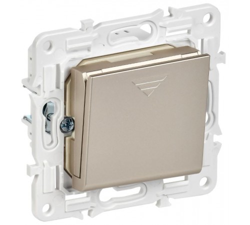 SKANDY Выключатель карточный 30А SK-V15Sh шампань   SK-V11-0-10-K37  IEK