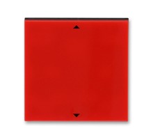 Управляющий элемент Busch-Jalousiecontrol®II ABB Levit с маркировкой красный / дымчатый чёрный  2CHH700110A4065  ABB