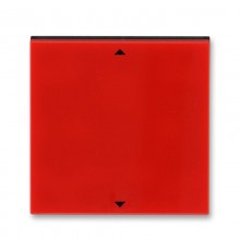 Управляющий элемент Busch-Jalousiecontrol®II ABB Levit с маркировкой красный / дымчатый чёрный  2CHH700110A4065  ABB