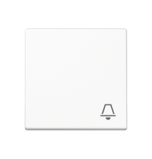 Клавиша с символом "звонок"; белая  A590KWW  Jung