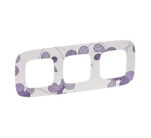 Valena ALLURE Флора Рамка 3-ая  754363  Legrand