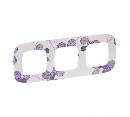 Valena ALLURE Флора Рамка 3-ая  754363  Legrand