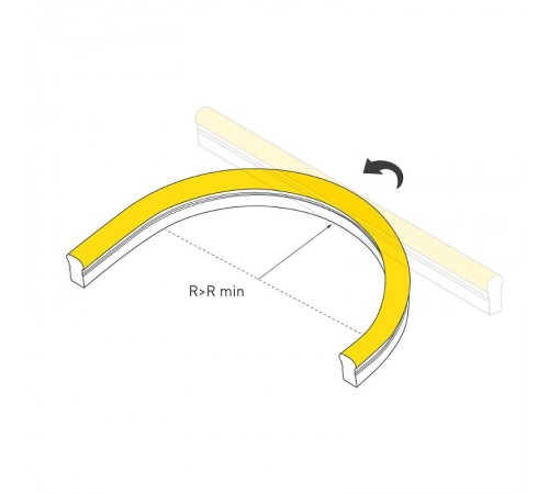 Лента герметичная HALO-SIDE-A160-15x25mm 24V Day4000 (10 W/m, IP67, 5m, wire x1) (Вывод прямой, 3 года)  053376  Arlight