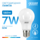 Лампа светодиодная LED Elementary A60 7W E27 560lm 6500K  23237A  Gauss