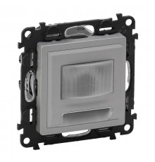 Valena LIFE Алюминий Указатель световой с датчиком движения 180° (с лицевой панелью)  752374  Legrand