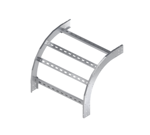 Угол вертикальный внешний 90 градусов 100х200, R600, 1,5 мм, AISI 304  ILOM61020C  DKC
