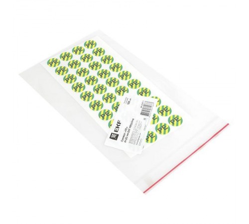 Наклейка "PE" d=20мм PROxima  an-2-07-1  EKF