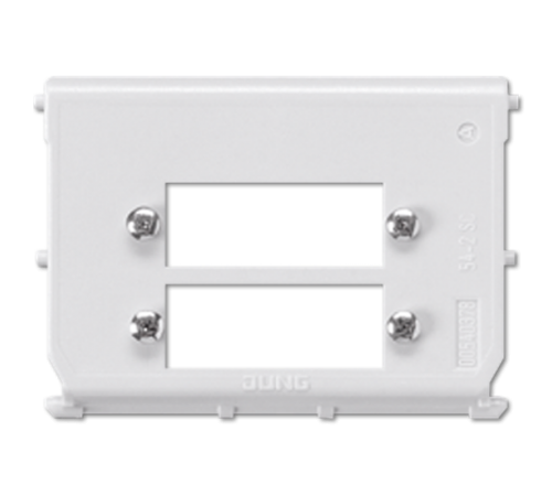Монтажная вставка для двойных Duplex  54-2SC  Jung