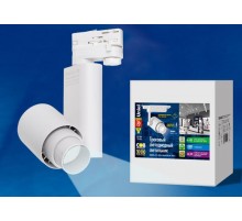 Светильник светодиодный трековый ULB-M09H-36W/4000К/AC WHITE 36 Вт. 3500 Лм. 4000К С регулируемым углом свечения. белый. 6*18см  UL-00004078  Uniel