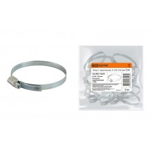 Хомут червячный, d 130-150 мм  SQ1807-0309  TDM