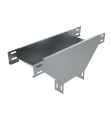 T-отвод вертикальный 50х300 мм вниз c разворотом трассы на 90 град  TDV90-50-300  КМ-профиль