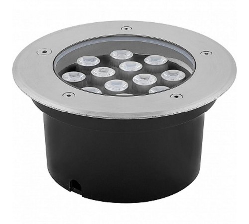 SP4114 Светильник тротуарный,12LED зеленый,12W,180*H85mm,вн.диаметр:130mm,IP67  32114  FERON