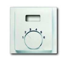 Накладка для механизма терморегулятора (термостата) 1094 UTA, 1097 UTA, серия impuls, цвет белый бархат  1710-0-3921   2CKA001710A3921  ABB