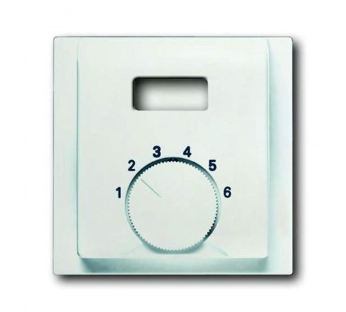 Накладка для механизма терморегулятора (термостата) 1094 UTA, 1097 UTA, серия impuls, цвет белый бархат  1710-0-3921   2CKA001710A3921  ABB