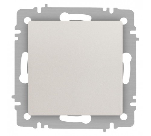 Выключатель Intro Accent 6-101-06 , 10А-250В, IP20, СУ, AL/CU, перламутр  Б0063430  Intro