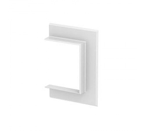 Настенная стыковая рамка кабельного канала Rapid 80 90x110 мм (алюминий,белый) (G-AWAO90110RW)  6278880  OBO Bettermann