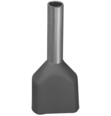 Наконечник 61 038 NET-E2-0.75-8-B50 НШВИ2, сер.2 провода (50шт/упак) 61038 Navigator