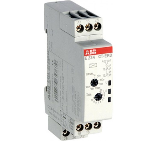 Реле времени CT-TGD.22 модульное (генератор импульсов) 24-48B DC, 24- 240B AC (7 временных диапазонов 0,05с...100ч) 2ПК  1SVR500160R0100  ABB