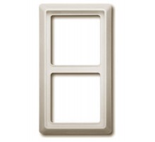 Рамка 2-постовая, серия Allwetter 44, цвет слоновая кость  1730-0-0284   2CKA001730A0284  ABB