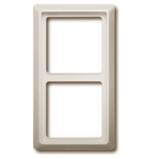 Рамка 2-постовая, серия Allwetter 44, цвет слоновая кость  1730-0-0284   2CKA001730A0284  ABB