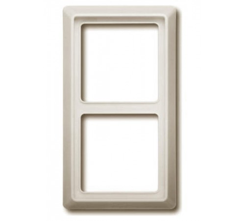 Рамка 2-постовая, серия Allwetter 44, цвет слоновая кость  1730-0-0284   2CKA001730A0284  ABB