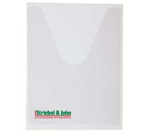 Карман для документов А4, самоклеящийся, с прозрачной обложкой и усиленной задней поверхностью ZA61P10 (10 шт)  2CPX062375R9999  ABB