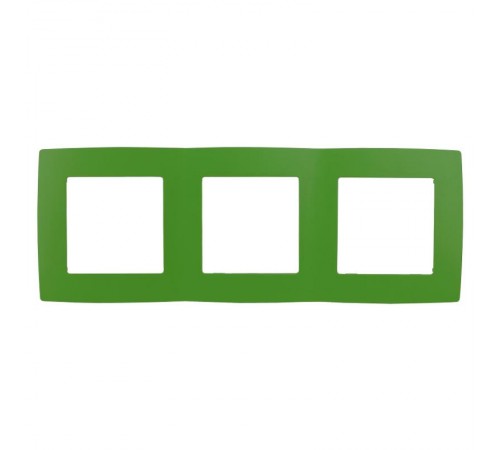 Рамка на 3 поста 12-5003-27  ,  зелёный  Б0019410  ЭРА