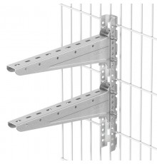 Крепление на сетку двух консолей 43х50х495 мм, горячеоцинкованное  BMF1850HDZ  DKC