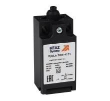 Выключатель концевой OptiLiS D4N-8132 толкатель роликовый пластиковый EN 50047 XCKT2100P16  365315  КЭАЗ