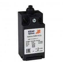 Выключатель концевой OptiLiS D4N-4131 толкатель пластиковый EN 50047 XCKN2112P20  365302  КЭАЗ