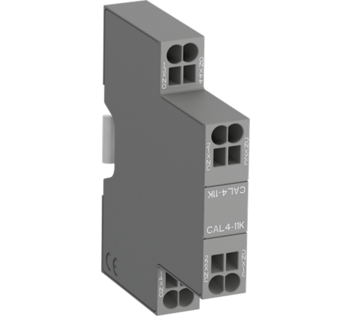 Блок контактный CAL4-11K (1НО+1НЗ) AF09K-AF38K и реле NF22EK-NF40EK  1SBN010134R1011  ABB