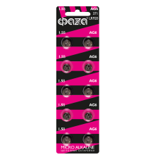 Элементы питания часовые AG 6 LR 920 BL-10  5002616  ФАZА