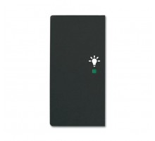 Клавиша двойная левая free@home, освещение, future, цвет чёрный бархат6220-0-0624 ABB