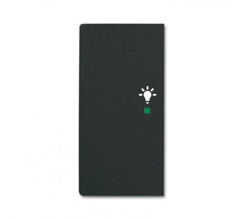 Клавиша двойная левая free@home, освещение, future, цвет чёрный бархат6220-0-0624 ABB