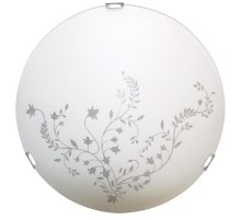 Светильник "Нежность" 250 НПБ 01-60-130 М15 матовый белый/кл.штамп металлик  1005205636  Элетех