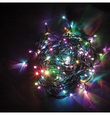 Гирлянда елочная  500 диодов  мульти, CL92   10 веток (5м) + 1.5м зеленый шнур, IP44  32376  FERON