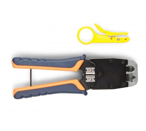 Инструмент обжимной HT-500 для RJ-45, RJ-12, профессиональный  3478  Hyperline