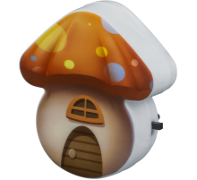 Светильник-ночник NNL LED 93 117 NNL-SW10 Грибочек с выключателем 230В  93117  Navigator