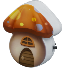 Светильник-ночник NNL LED 93 117 NNL-SW10 Грибочек с выключателем 230В  93117  Navigator