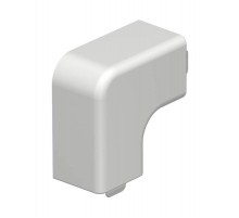 Крышка плоского угла кабельного канала WDK 20x20 мм (ПВХ,светло-серый) (WDK HF20020LGR)  6183212  OBO Bettermann