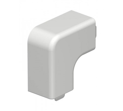 Крышка плоского угла кабельного канала WDK 20x20 мм (ПВХ,светло-серый) (WDK HF20020LGR)  6183212  OBO Bettermann