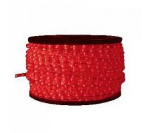 Дюралайт светодиодный 3W 50м квадр. 11х17мм 230V 72LED/м 2,88Вт/м, (2м/отрез), 2 аксесс., красный/ LED-F3W  26067  FERON