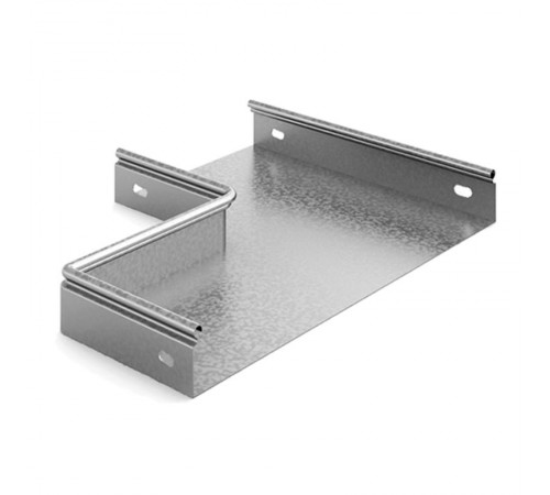 Переход прямой правый 300х100х80, толщ. 0,7 мм, Сендзимир цинк, 034031  ППП-300х100х80-0,7-СЦ   Ostec