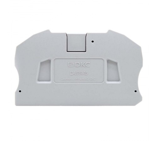 Изолятор торцевой для клемм VPR-16  D-VPR-16  DKC