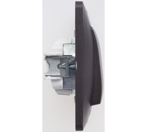 Glossa Шоколад Выключатель 2-клавишный, сх.5, 10АХ (в сборе)  GSL000852  SE