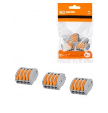 Соединительная клемма СК-414 (2,5мм2) (5 шт/упак)  SQ0527-0014  TDM